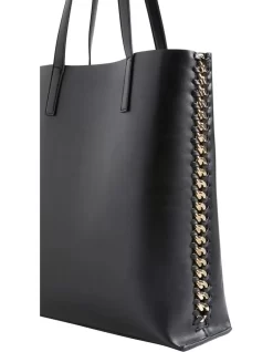 Chain Tote In Black 9 Chain Tote In Black -Women Summer Clothing Store 988448770 988441030 4 720x928