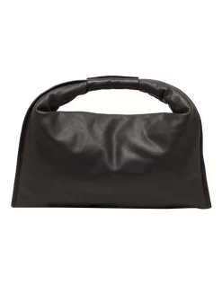 Oxford Banya Leather Shoulder Bag In Black