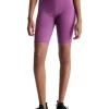 Calvin Klein High Waist Bike Short In Purple