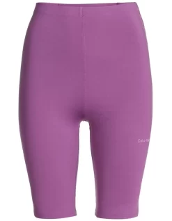 Calvin Klein High Waist Bike Short In Purple -Women Summer Clothing Store 989127640 4 720x928