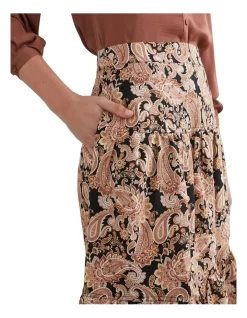 French Connection Paisley Tiered Midi Skirt -Women Summer Clothing Store 989957440 4 720x928