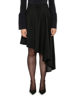 Grosgrain Weave Skirt In Black 7 Grosgrain Weave Skirt In Black -Women Summer Clothing Store 991014760 3 1 720x928
