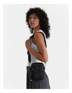 Nextalgia Phone Crossbody Bag In Black Light Gold -Women Summer Clothing Store 992403640 4 720x928