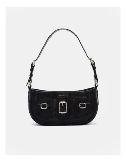 Zeppelin Shoulder Bag In Black Light Gold