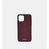 Mim-gram Phone Case For Iphone 12-12 Pro In Rich Berry
