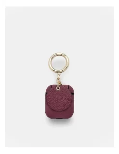 Mimpod Airpod Keyring Case In Rich Berry -Women Summer Clothing Store 992649880 3 720x928