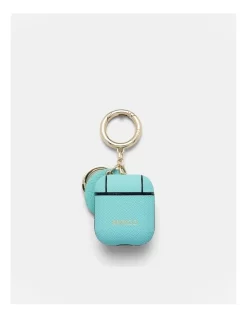 Mimpod Airpod Keyring Case In Lagoon