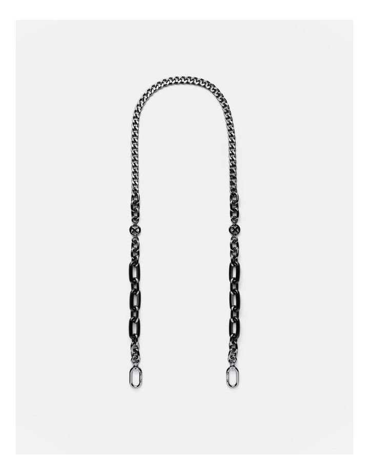 Mix It Up Crossbody Bag Strap In Black Gunmetal 3 Mix It Up Crossbody Bag Strap In Black Gunmetal