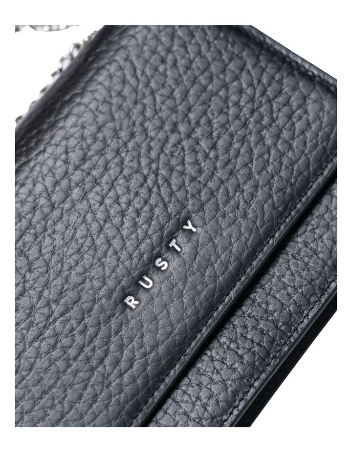 Rusty Honour Leather Chain Bag In Black 5 Rusty Honour Leather Chain Bag In Black - Image 3
