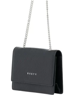 Rusty Honour Leather Chain Bag In Black 15 Rusty Honour Leather Chain Bag In Black -Women Summer Clothing Store 993722320 7 720x928