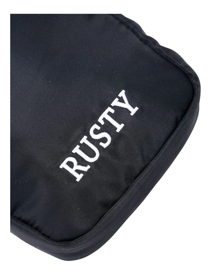Rusty Marathon Nylon Side Bag In Black 5 Rusty Marathon Nylon Side Bag In Black - Image 3